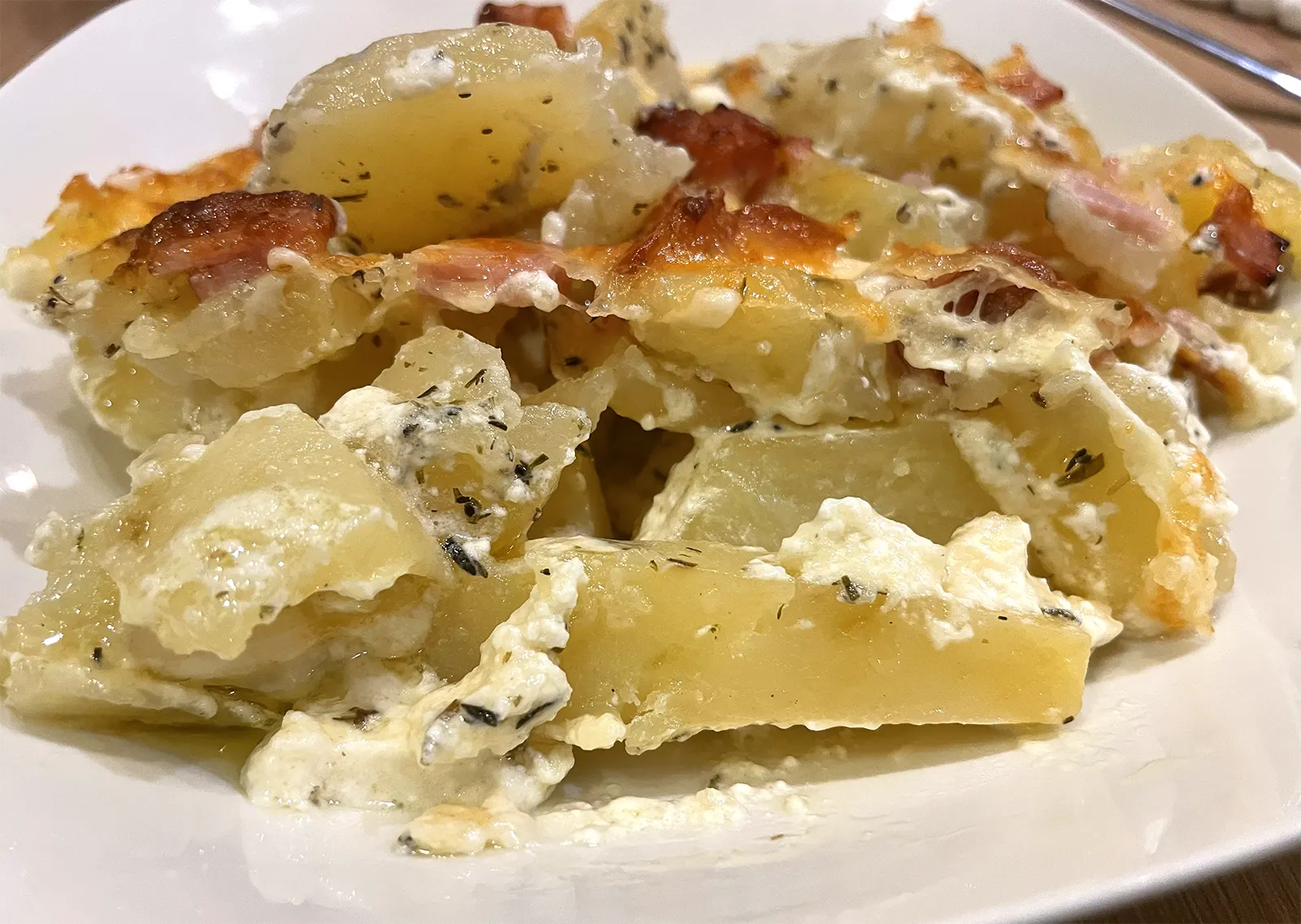 Запеканка с картофи и сирене